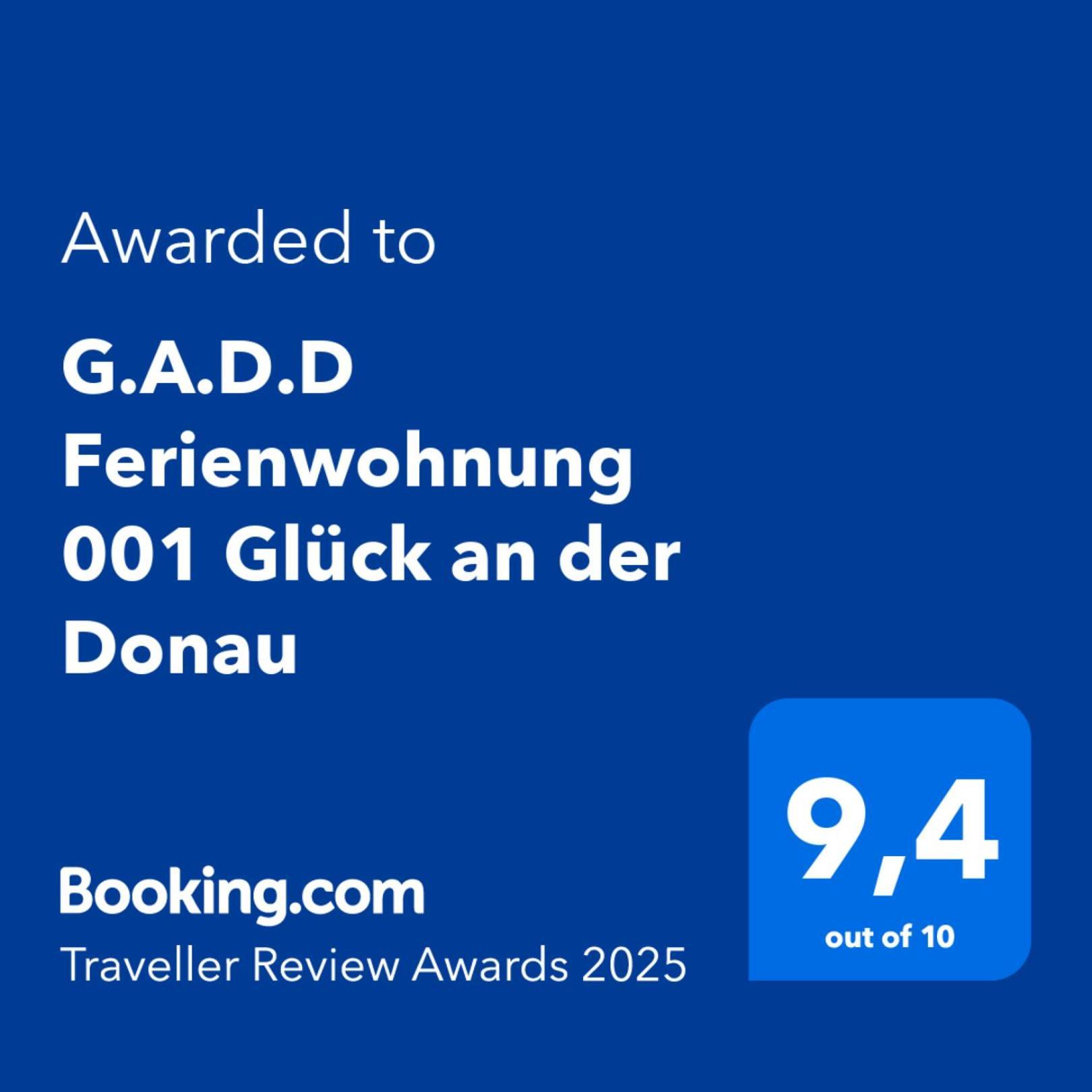 G.A.D.D Ferienwohnung 001 Glueck An Der Donau Straubing Exteriér fotografie